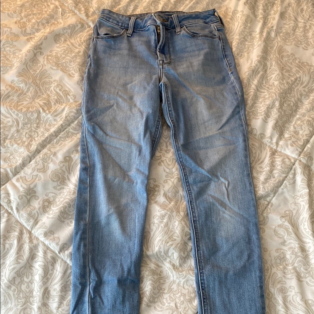Hollister Blue Skinny Jeans Versatile Everyday Wear